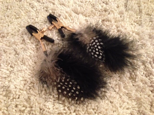 Fetish Fantasy Gold Feather Nipple Clamps Review