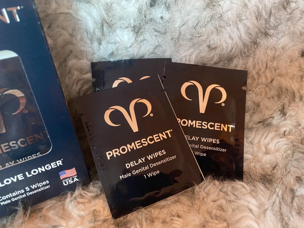 promescent delay wipes