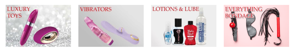 Christie's toy box, sex shop