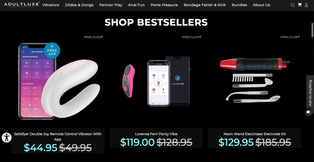 adultluxe, sex toys, sex shop, celestia